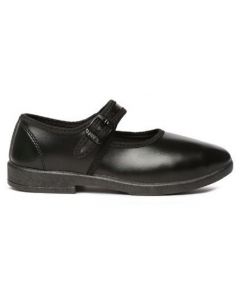 Paragon - Kids School Shoes For Girls - Black