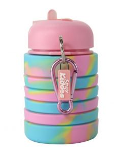 Smily Kiddos - Silicon Expandable Water Bottle Pink 500ml