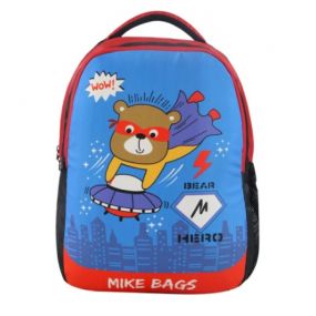Mike - Super Teddy Pre school Backpack - Blue