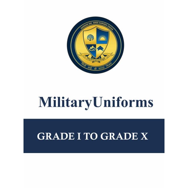 Sree Sarada Vidya Mandir - Military Uniform Nursery to Grade 12th For Girls and Boys