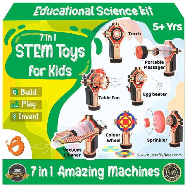Butterfly Edufields - Science Project Kit 7 in 1 How Stuff Works