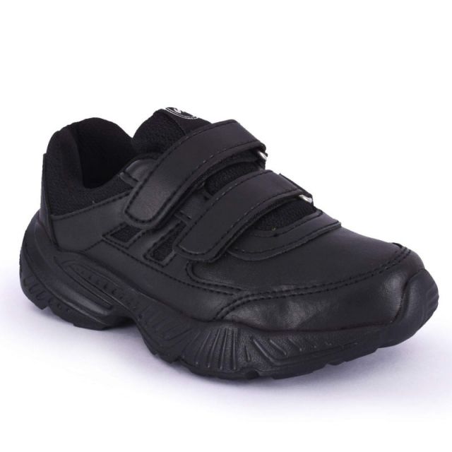 Campus - Velcro Unisex School Shoes CS1260 - Black - 11C