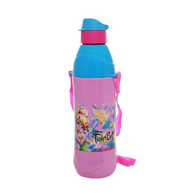 Cello - Puro Junior Tinker Bell Plastic Water Bottle 600ml