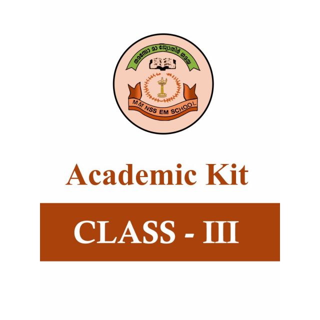 Grade 3 - Academic Kit for Mannam Memorial NSS English Medium School