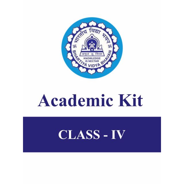 Grade 4 - Academic Kit for Bhartiya Bhavan's Vidya Mandir