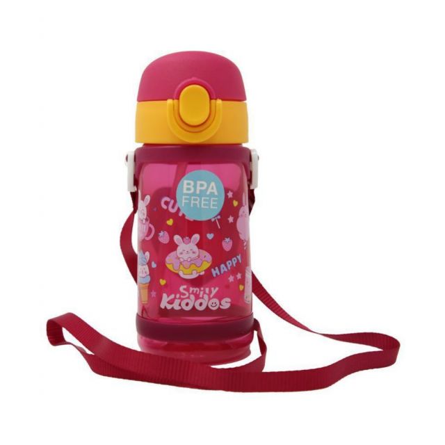 Smily Kiddos - Smily Donut Water Bottle Pink 400ml