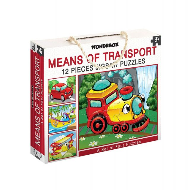 Wondrbox - Jigsaw Transport Puzzle